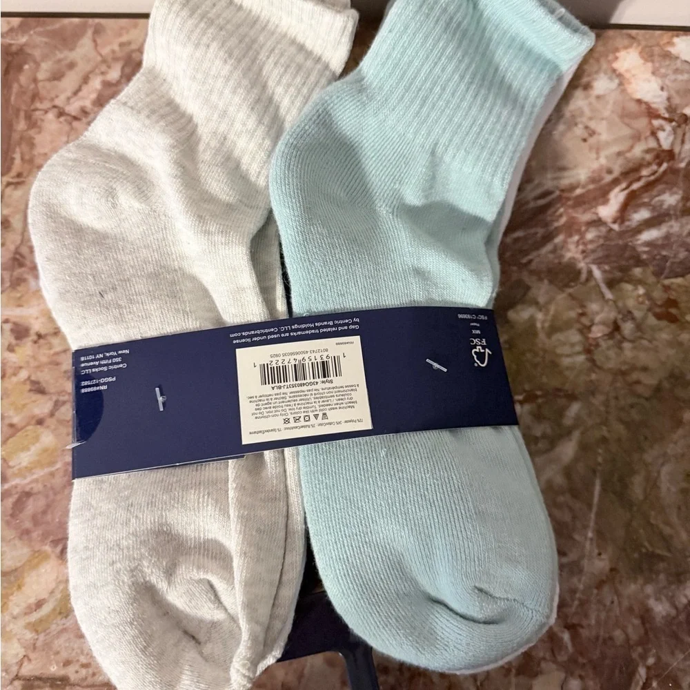 GAP women Cotton  Shortie Crews cushion sole 6 pairs
